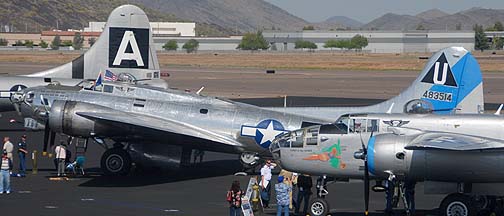 Boeing B-17G Flying Fortress Sentimental Journey N9323Z, Deer Valley, April 13, 2011